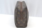 Auth Louis Vuitton Monogram Trousse Toilette 28 Clutch Bag M47522 Junk K8733 For Discount