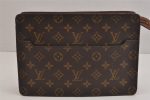 Authentic Louis Vuitton Monogram Pochette Homme Clutch Hand Bag M51795 LV 6371J Online