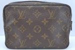 Auth Louis Vuitton Monogram Trousse Toilette 18 Clutch Hand Bag Old Model K9633 Online Sale