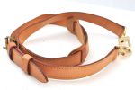 Authentic Louis Vuitton Leather Shoulder Strap Beige 27.6-34.3  LV K8921 Online now