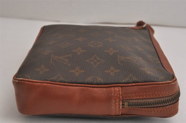 Authentic Louis Vuitton Monogram Pochette Sport Clutch Hand Bag Old Model 9935J Fashion