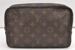 Auth Louis Vuitton Monogram Trousse Toilette 23 Clutch Bag M47524 LV Junk 0541K Hot on Sale