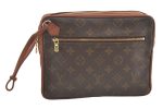 Authentic Louis Vuitton Monogram Pochette Sport Clutch Hand Bag Old Model 0353K Online Hot Sale