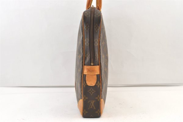 Authentic Louis Vuitton Monogram Porte Documents Voyage M53361 Briefcase 0706K For Cheap