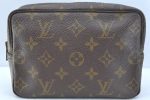 Auth Louis Vuitton Monogram Trousse Toilette 18 Clutch Hand Bag Old Model K9633 Online Sale