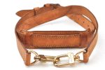 Authentic Louis Vuitton Leather Shoulder Strap Beige 35.4-42.5  LV K8914 Online Hot Sale