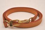 Authentic Louis Vuitton Leather Shoulder Strap Beige 46.9  LV 6005J Cheap