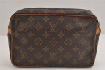 Authentic Louis Vuitton Monogram Compiegne 23 Clutch Hand Bag M51847 LV 6272J Supply