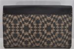 Authentic GUCCI GG Caleido Clutch Documents Case PVC Leather 406725 Black 5930J Hot on Sale