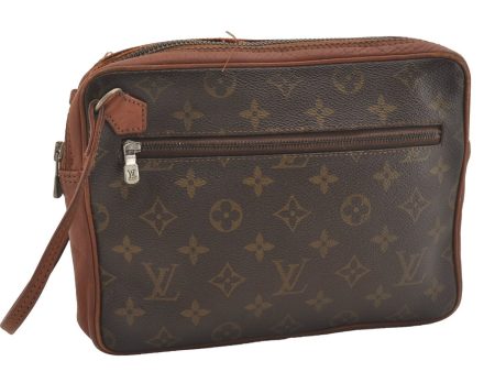 Authentic Louis Vuitton Monogram Pochette Sport Clutch Bag Old Model Junk 6059J Supply