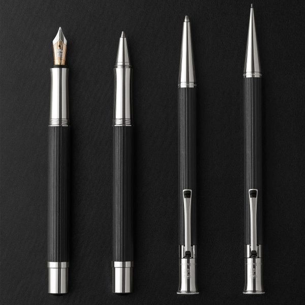 Graf Von Faber-Castell Classic Ball Pen - Ebony For Cheap