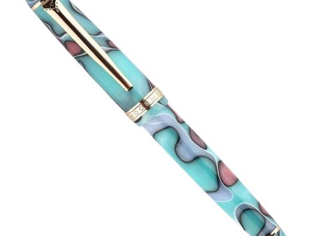 Majohn (Moonman) S3 Fountain Pen - Lake Blue GT For Cheap