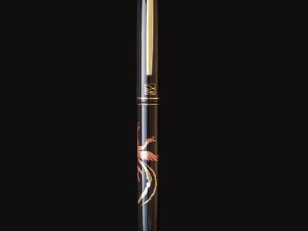 Wancher x Kuretake Kindai Maki-e Zuichou Houou Fountain Pen - Black GT Online Sale