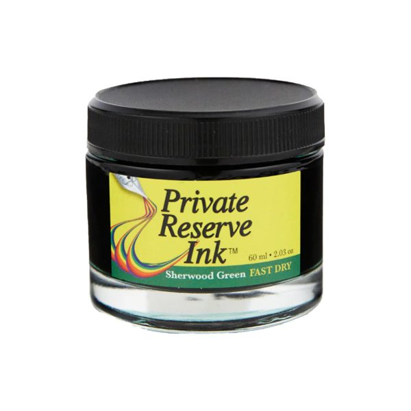 Private Reserve Sherwood Green Fast Dry Ink Bottle - 60ml Supply