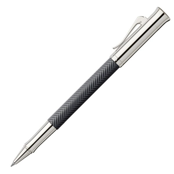 Graf Von Faber-Castell Guilloche Cisele Roller Ball Pen - Anthracite Cheap