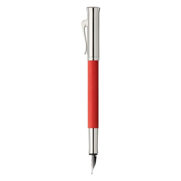 Graf Von Faber-Castell Guilloche Fountain Pen - India Red For Cheap