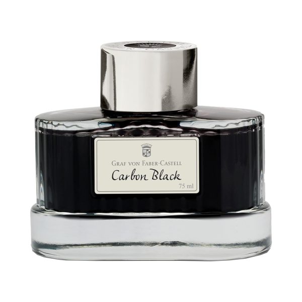 Graf Von Faber-Castell Carbon Black Ink Bottle - 75ml Online now