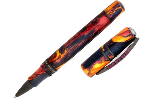 Visconti Homo Sapiens Earth Origins Roller Ball Pen - Fire (Limited Edition) Supply