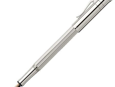 Graf Von Faber-Castell Classic Fountain Pen - Sterling Silver Discount