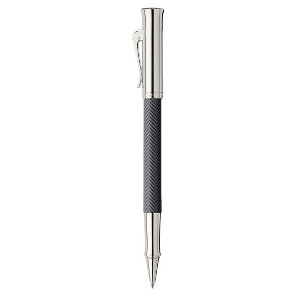 Graf Von Faber-Castell Guilloche Cisele Roller Ball Pen - Anthracite Cheap