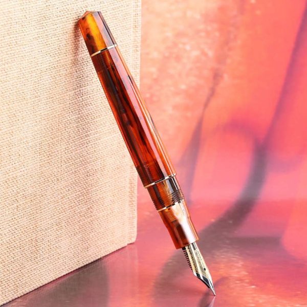 Majohn (Moonman) M800 Fountain Pen with Bock Nib - Orange GT Fashion