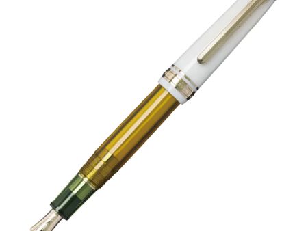 Sailor Professional Gear Slim Moroccan Mint Tea Fountain Pen - Mint & Sugar GT (Special Edition) For Discount