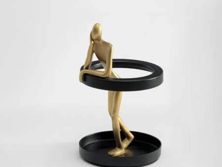 Mukul Goyal ID Pen Holder - Burnished Brass Online Hot Sale