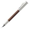 Graf Von Faber-Castell Guilloche Fountain Pen - Cognac Brown Online