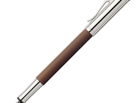 Graf Von Faber-Castell Guilloche Fountain Pen - Cognac Brown Online