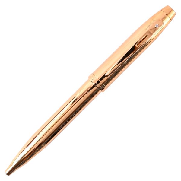 Sheaffer 100 PVD Gold with Diamond Embellishment Ball Pen Online